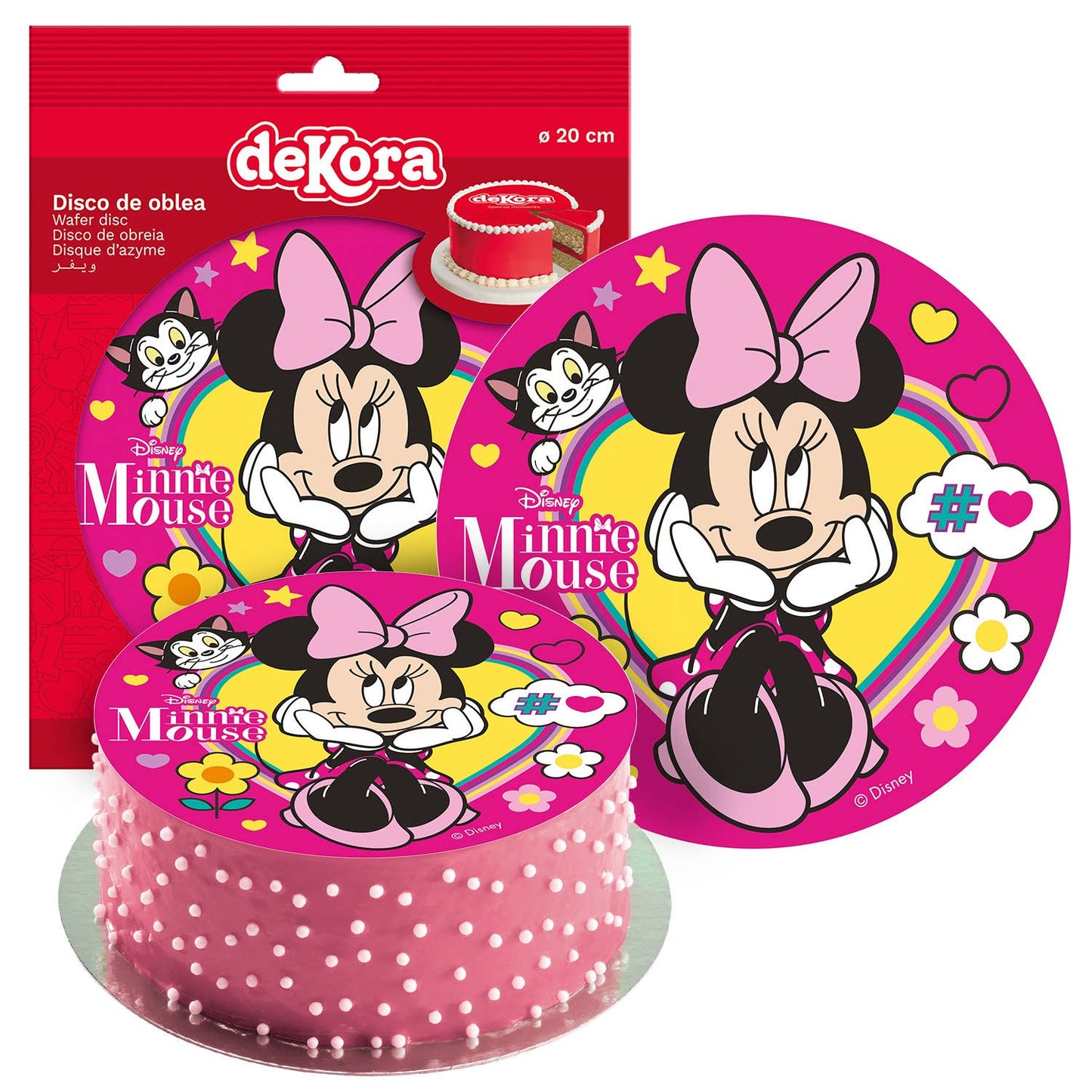 Disque Azyme - Minnie - 20CM