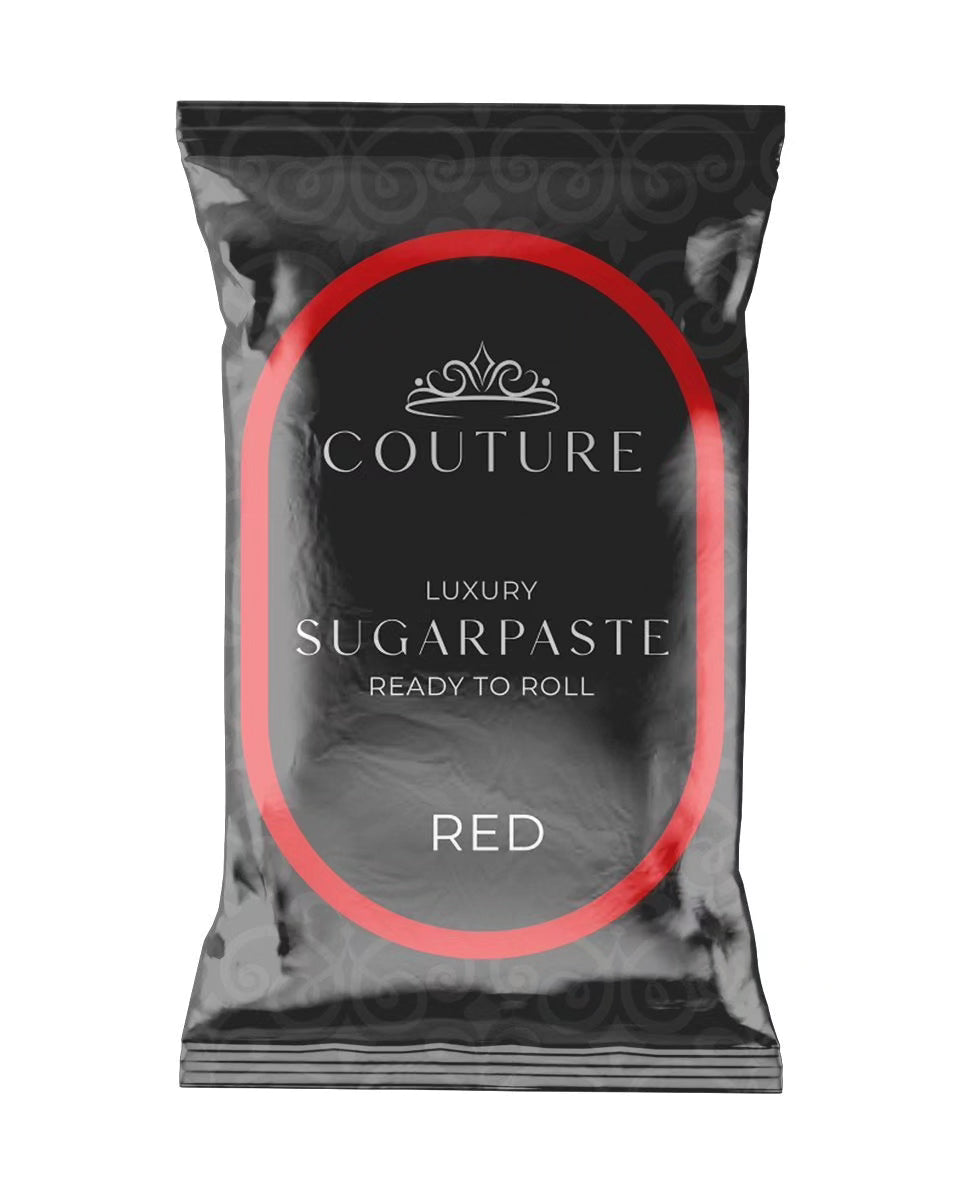 Couture - Pâte à Sucre - Rouge - 1 Kg