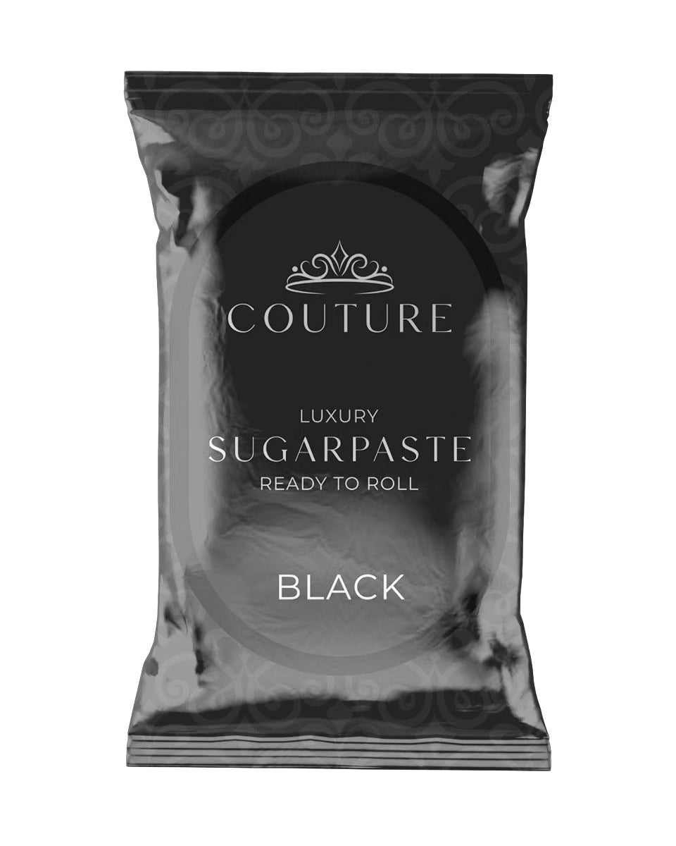 Couture - Pâte à Sucre - Noir - 1Kg